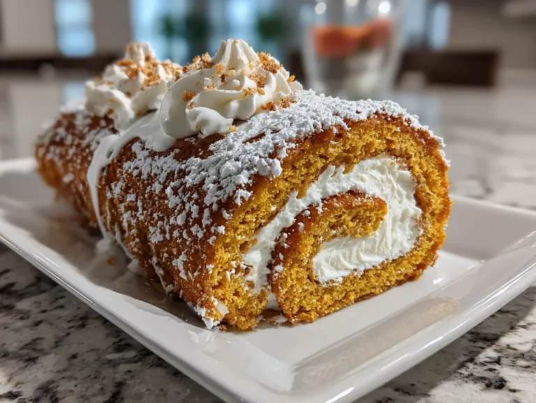 Delicious Pumpkin Roll