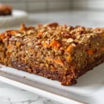 Flourless Oatmeal Carrot Cake Display