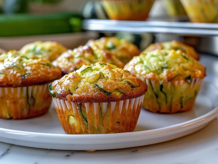 Freshly Baked Zucchini Muffins