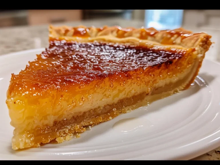 Homemade Burnt Honey Pie