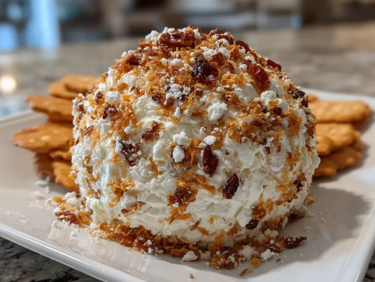 Homemade Classic Cheese Ball
