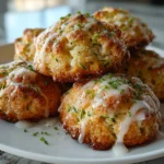 Homemade Lemon Glazed Zucchini Cookies