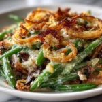 Irresistible Homemade Loaded Green Bean Casserole