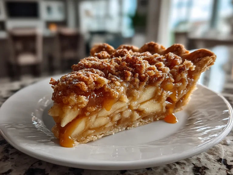 Mouthwatering Dutch Caramel Apple Pie