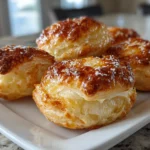 Puff Pastry Brie Bites Ready to Serve