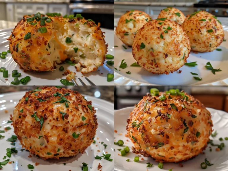 Spicy Jalapeño Popper Cheese Ball Appetizer