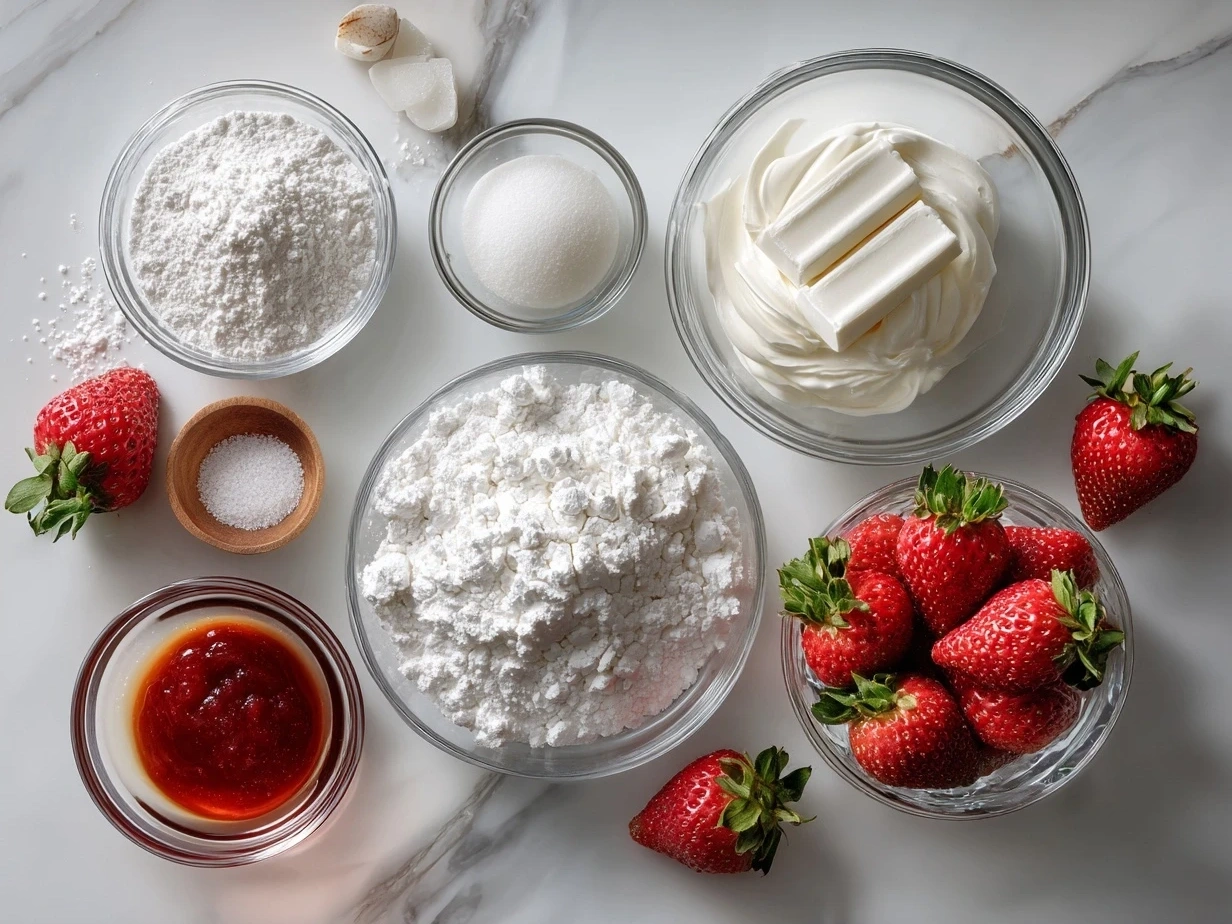 Strawberry Cool Whip Candy ingredients