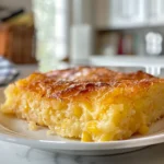 Sweet Corn Spoonbread Casserole Freshly Baked