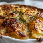 Warm and Comforting Cheesy Scalloped Potatoes