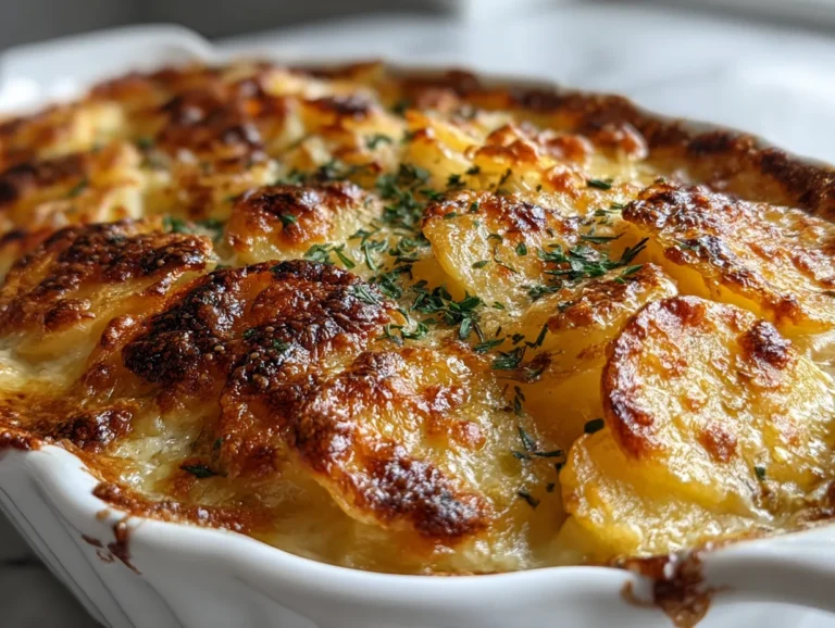 Warm and Comforting Cheesy Scalloped Potatoes