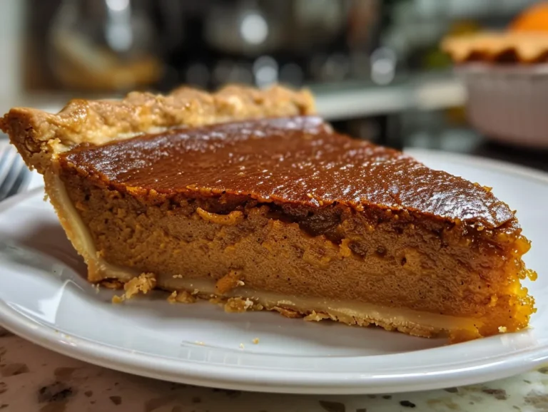 Warm Pumpkin Cookie Pie