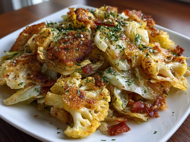 A Hearty Plate of Southern Fried Cabbage