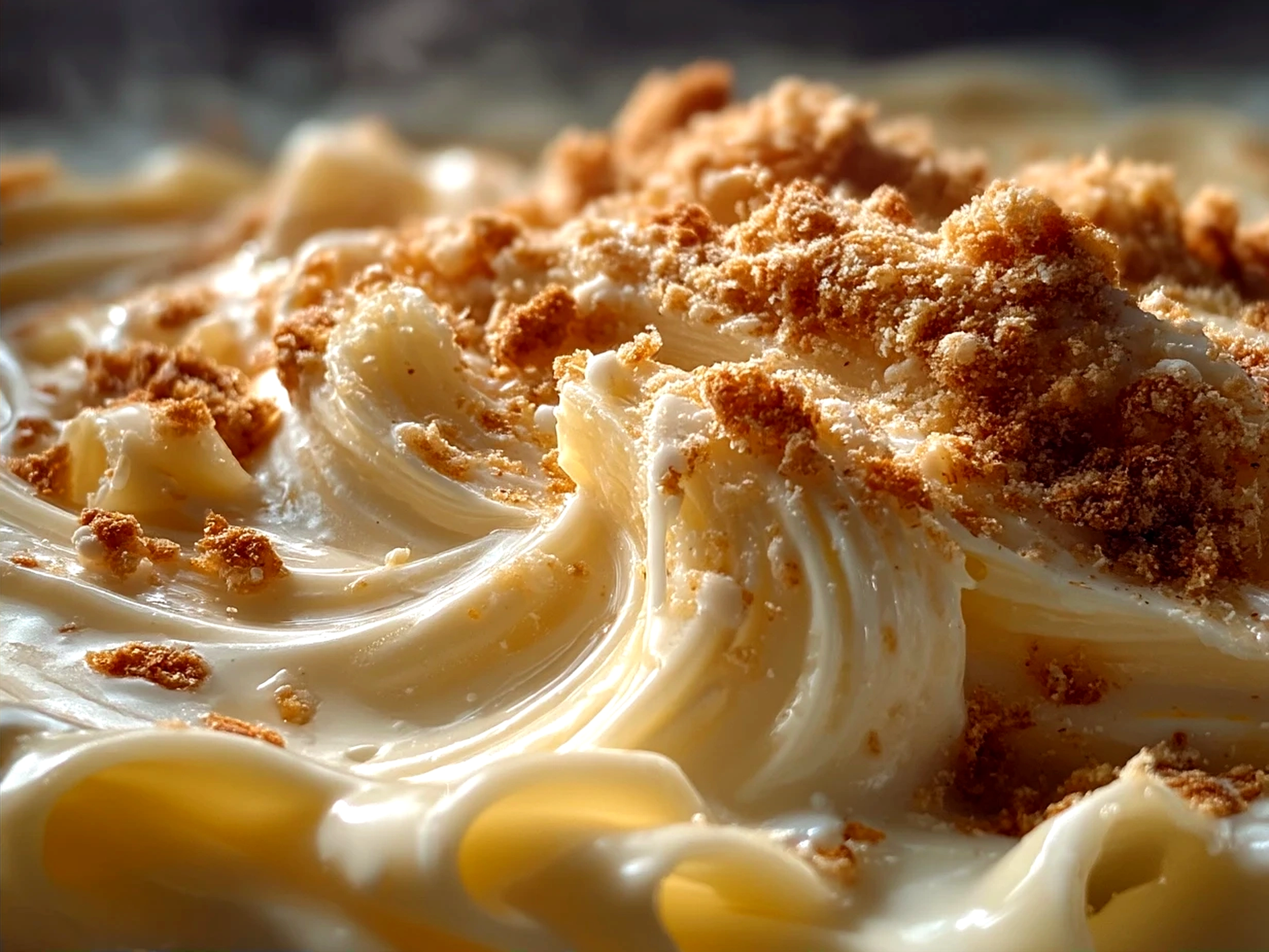 Fettuccine Alfredo coated in creamy Alfredo Sauce served in a warm bowl