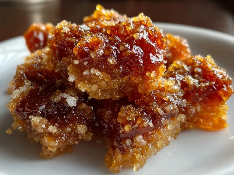 Close-up of shimmering homemade Magic Candy