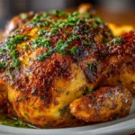 Delicious Peruvian-Style Roast Chicken Plate