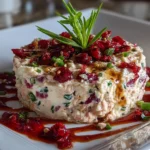 Fresh homemade Cranberry Jalapeño Dip