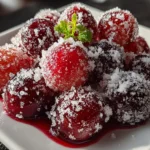 Freshly Prepared 3-Ingredient Sugared Cranberries