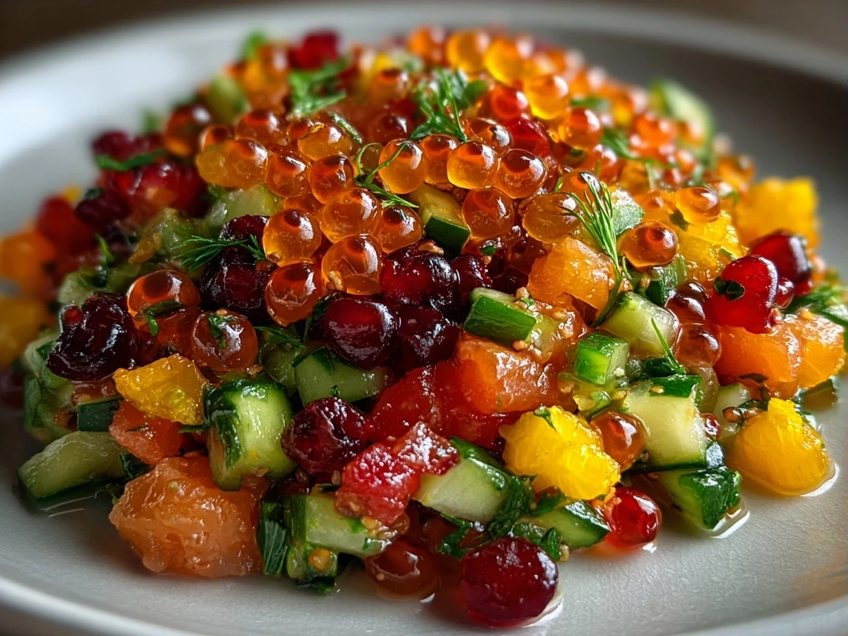 Final vibrant homemade Texas Caviar salad bowl served with lime wedges and cilantro