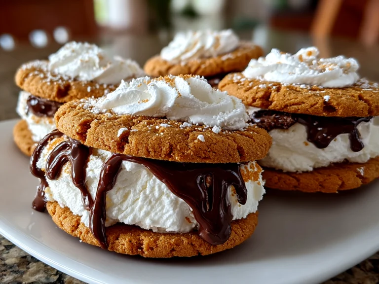 Basketball Ice Cream Cookie Sandwiches Close-Up