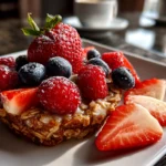 Beautiful Valentine Cookies Oatmeal Bowl