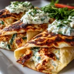 Fresh Homemade Cottage Cheese Wraps