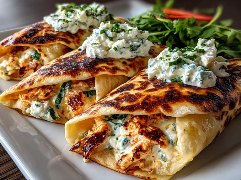 Fresh Homemade Cottage Cheese Wraps