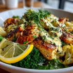 Freshly Prepared Lemon-Herb Chicken Nourish Bowl