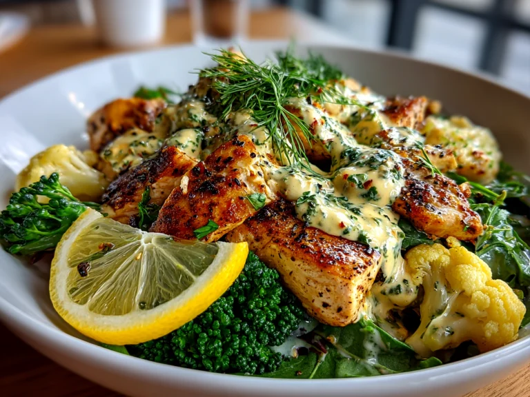 Freshly Prepared Lemon-Herb Chicken Nourish Bowl