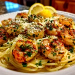 Freshly prepared Shrimp Scampi Nourish Bowl