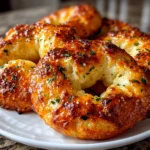 Homemade Greek Yogurt Bagels Close-up