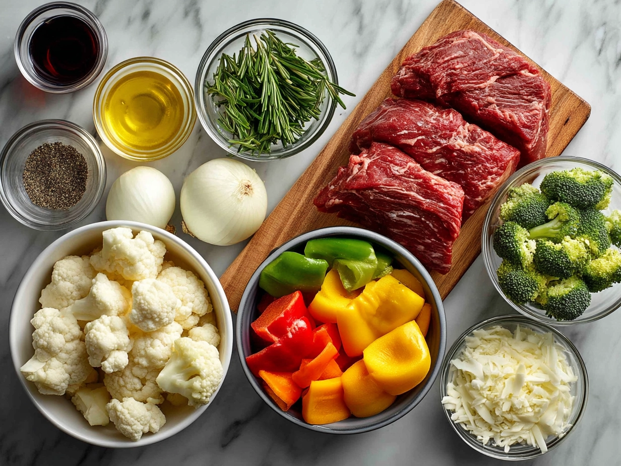 Ingredients for Slow Cooker Cowboy Casserole