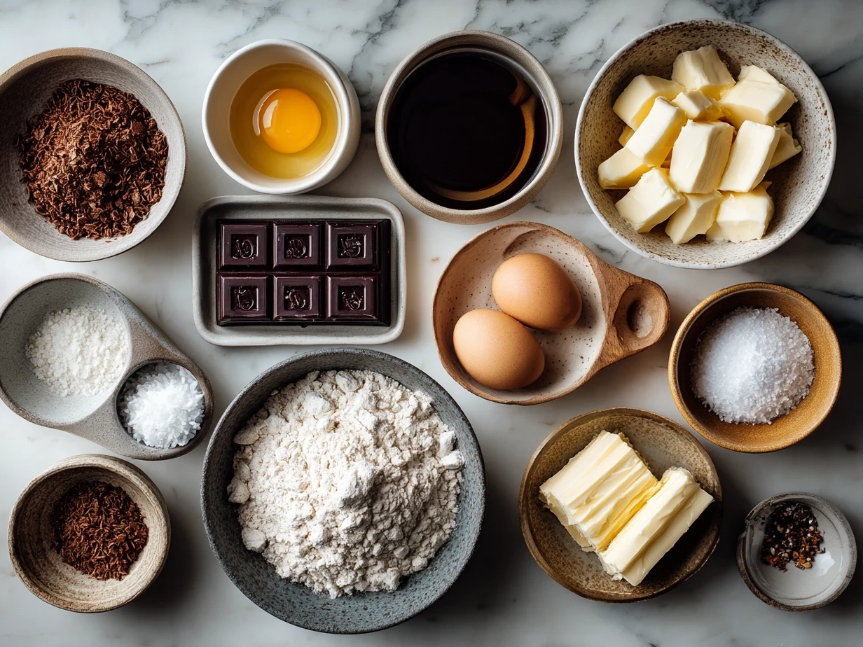 Top down raw ingredients for Valentine Breakfast Nice Cream Bowl